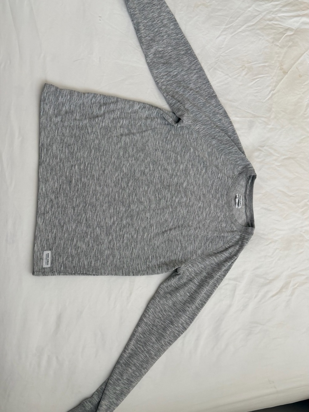 Banks journal Men's Grey Crewneck Sweater - Casual Lightweight Knit
